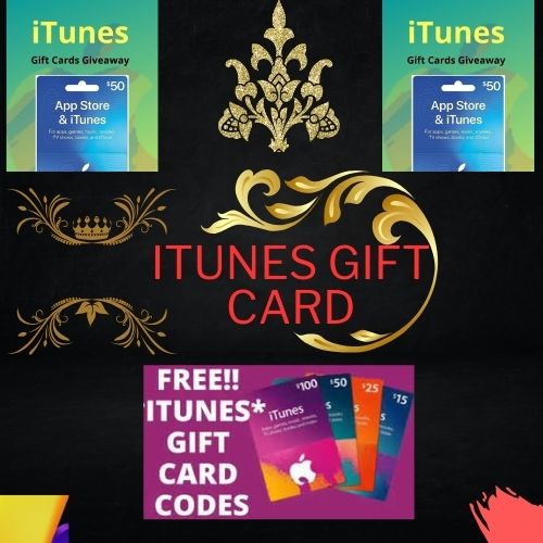 New iTunes Gift Card Codes